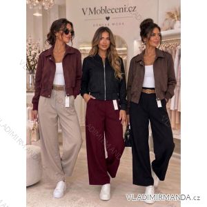 Kurze, langärmlige Damenjacke in Übergröße (46/48 EINHEITSGRÖSSE) ITALIAN FASHION IMD24294