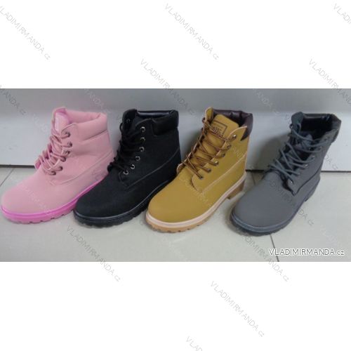 Stiefeletten Damen Kunstleder (36-41) Fleece RL17010-4