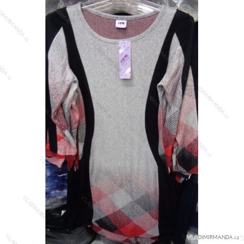 Dress Warmer Langarm Damen Übergröße (l-3xl) LGM POLEN LGM17010
