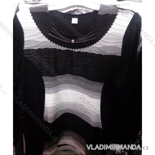 Bluse-Tunika Langarm Damen Exklusiv Übergröße (l-3xl) LGM POLEN LGM17013