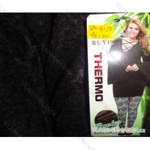 Leggings wärmeisolierter Bambus Damen (2xl-5xl) RUYIZ LM8120
