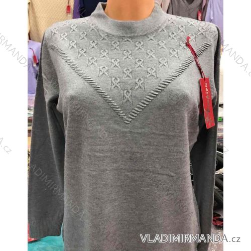Pullover-Tunika Langarm Damen (L-3xl) ERBOSSI PM117G350

