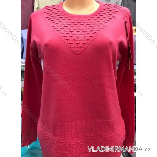 Pullover-Tunika Langarm Damen (l-3xl) ERBOSSI PM117G351
