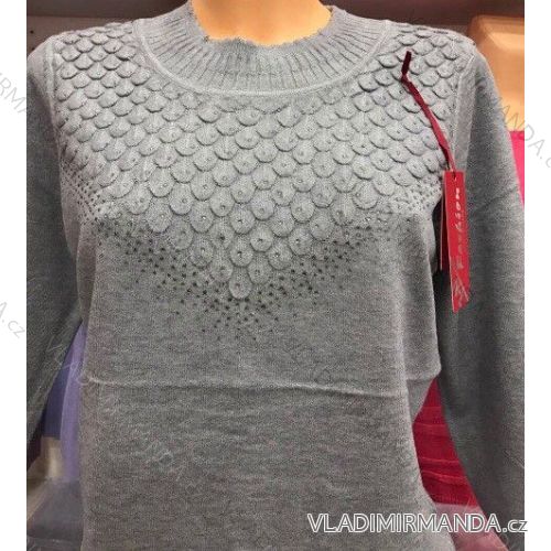 Pullover-Tunika Langarm Damen (L-3xl) ERBOSSI PM117G352
