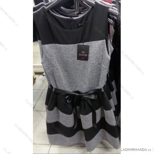 Ärmelloses Damenkleid (uni sl) IMT7173340
