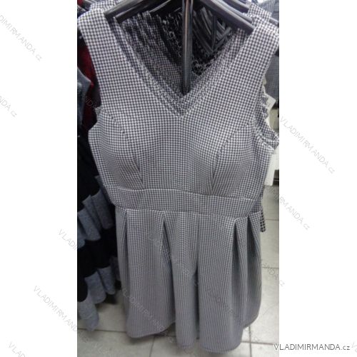 Ärmelloses Damenkleid (uni sl) IMT7173341
