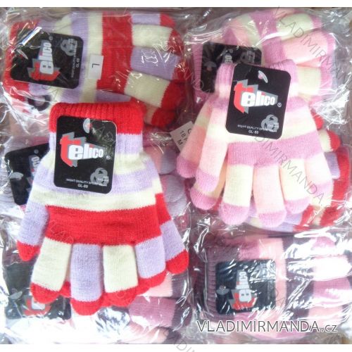 Handschuhe gestrickt Spielzeug Mädchen TELICO GL-89
