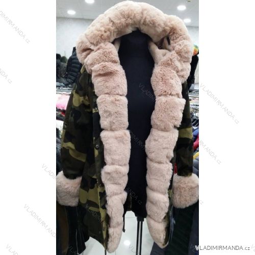 Winterjacke Mantel mit Damen Pelzmantel KZELL PM217058
