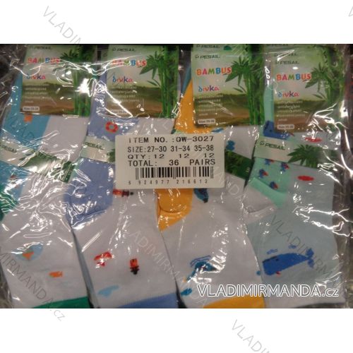 Babysocken und Mädchen aus Bambus (27-38) PESAIL QW-3027