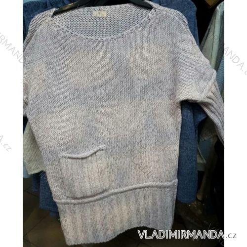 Pullover warme lange Ärmel Damen (l-2xl) POLSKá MODA GR17057
