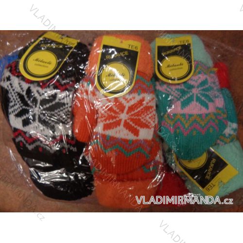 MILAOLI TE6 / 2 Handschuhe Fäustlinge heiße Mädchen und Jungen (3-8 Jahre)