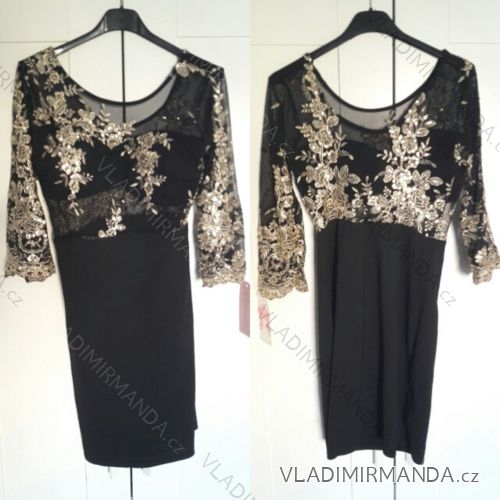 Elegantes Damen Ballkleid (uni sl) ITALIENISCHE MODA IM917361
