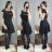 Elegantes Damen Ballkleid (uni sl) ITALIENISCHE MODA IM917367
