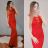 Elegantes langes Damen Ballkleid (uni sl) ITALIENISCHE MODA IM9177719
