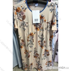 Hemden Nacht Kurzarm Damen Baumwolle übergroße (m-3xl) COANDIN S2492C
