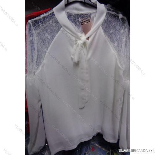 Tunika lange Ärmel Damen (uni sl) ITALIENISCHE Mode IM9182371
