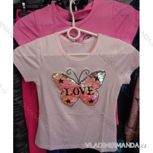 T-Shirt Kurzarm für Kinder und Jugendliche (116-146) GLASS BEAR 8P-7110
