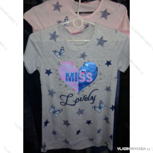 T-Shirt Kurzarm Mädchen (134-164) GLASBEAR 8P-7107
