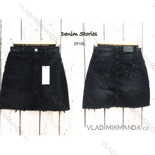 Jerseyröcke ohne Perlen Damen (34-42) DENIM STORIES 29105