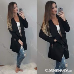 Jacke Strickjacke Langarm Damen (uni sm) ITALIENISCHE Mode IM918027