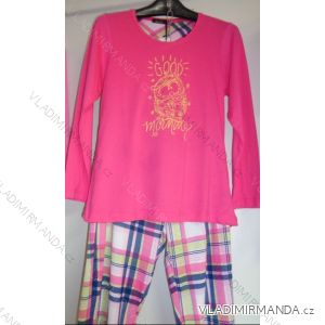 Pyjamas lange Damen Baumwolle (m-2xl) BENTER 65662
