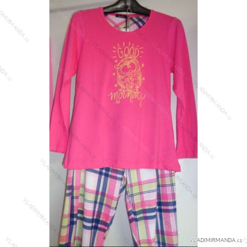 Pyjamas lange Damen Baumwolle (m-2xl) BENTER 65662