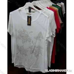 T-Shirt Kurzarm Damen (uni sl) ITALIENISCHE MODA IM1218004
