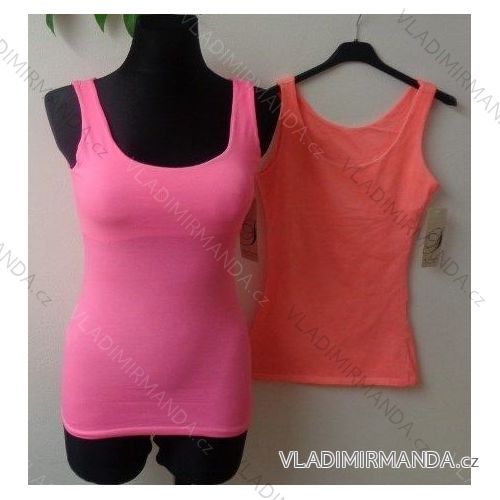 T-Shirt Sommerfrauen Neon (uni sl) ITALIENISCHE Mode IM518014