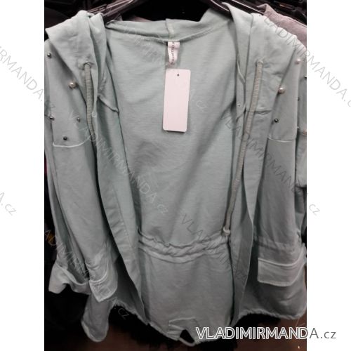 Jacke mit Frühlings- und Herbstdamen (uni sl) ITALIENISCHE Mode IM918074
