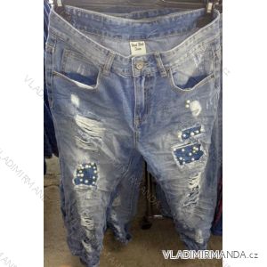 Jeansgewehr mit langen Damenperlen (s-xl) ITALIENISCHE MODA IM718045
