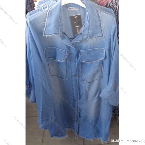 Shirt 3/4, lange Ärmel (uni sl) ITALIENISCHE Mode IM718052
