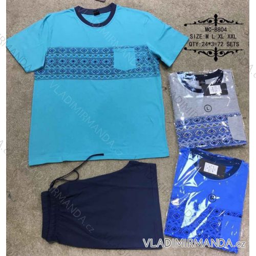 Kurzer Herrenpyjama (m-2xl) N-FEEL MC-8804