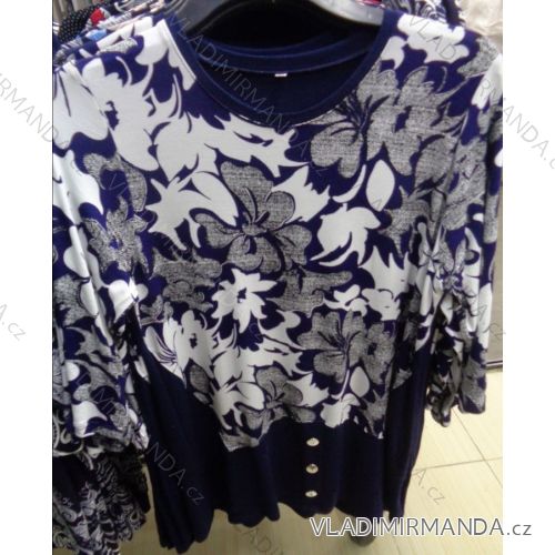 T-Shirt Tunika Kurzarm Damen (46-54) POLSKÁ VÝROBA PM118063
