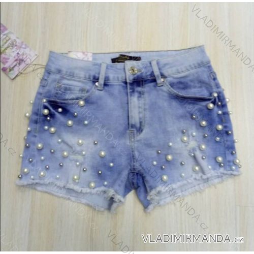 Shorts Shorts mit Spitzenperlen (xs-xl) LEX18032

