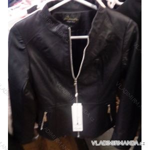 Kurzarmjacke aus Kunstleder (s-2xl) LANSILU ITALIAN MODA IM918A685
