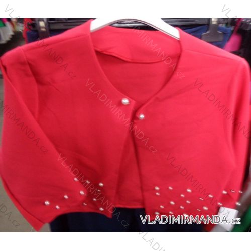 Boleros mit Perlen elegante Frauen (uni sl) ITALIENISCHE Mode IM918119
