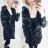 Strickjacke mit Kapuze Damenmaske (Einheitsgröße) ITALIAN Fashion MIE007 IM518003