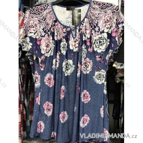 Tunika Kurzarm Blume Damen (l-3xl) POLSKá VÝROBA PM118074
