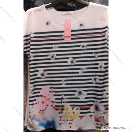 T-Shirt Kurzarm Damen (l-3xl) POLSKá VÝROBA PM118078
