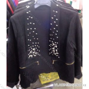 Damenpullover Poliertes Kunstleder (SL) ITALIENISCHE Mode IM9184187