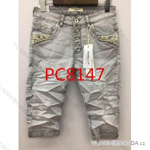 Gewehr mit Perlen 3/4 kurze Damen (xs - xl) JEWELLY LEXXURY PC8147
