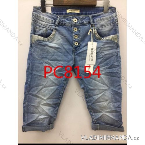 Gewehr mit Pailletten 3/4 kurze Damen (xs - xl) JEWELLY LEXXURY PC8154