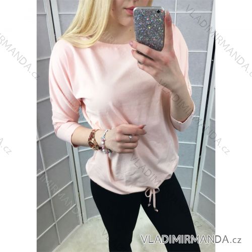 Tunika 3/4 Langarm Damen (uni sl) CIOCCO ITALIAN Fashion IM518045
