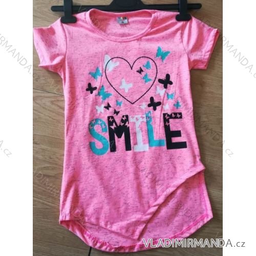 T-Shirt kurzes Hülsenbaby jugendlich Mädchen (128-152) TÜRKEI WD WD18026