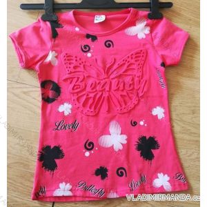 T-Shirt kurzes Hülsenbaby jugendlich Mädchen (128-152) TÜRKEI WD WD18027
