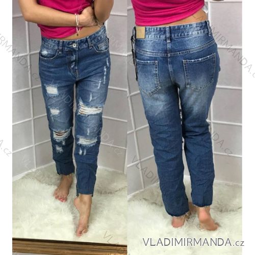 Gewehr Jeansi lange Damen (s-xl) ITALIENISCHE MODA IM7183D-746
