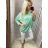 Tunika 3/4 lange Ärmel (uni l-2xl) LUMINA ITALIAN Fashion IM518A2731