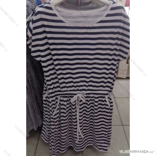 Sommer-Frauenkleid (uni SL) ITALIENISCHE Mode IM718092
