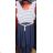 Kleid ärmellose Streifen Damen (uni sl) ITALIENISCHE MODA IM718119
