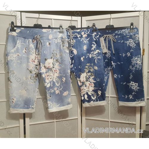 Trainingsanzüge 3/4 kurze Damen (uni sl) ITALIENISCHE Mode IM1218001
